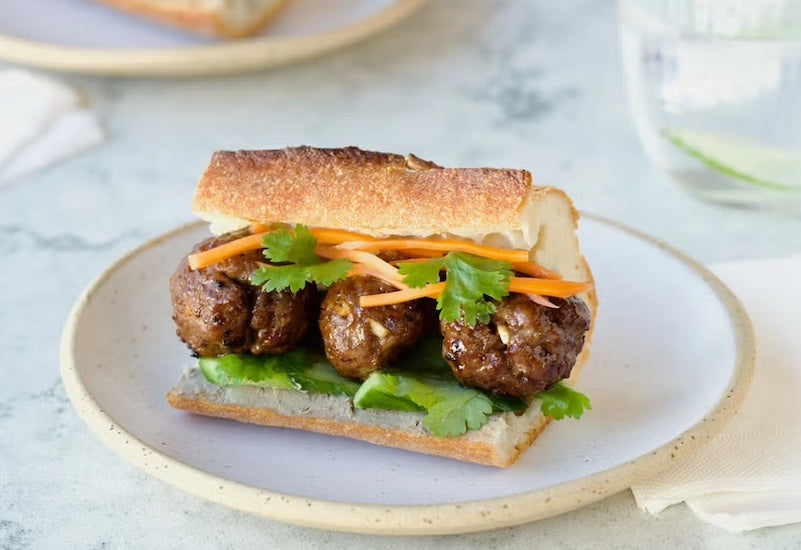 Vietnamese Beef Banh Mi